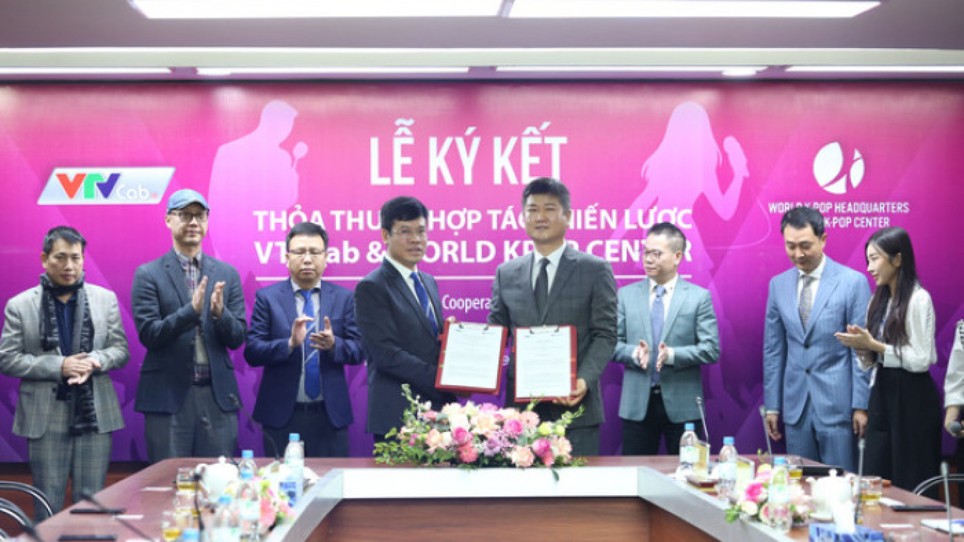 VTVcab và World K-Pop Center hợp tác lập trung tâm đào tạo K-Pop ở Việt Nam