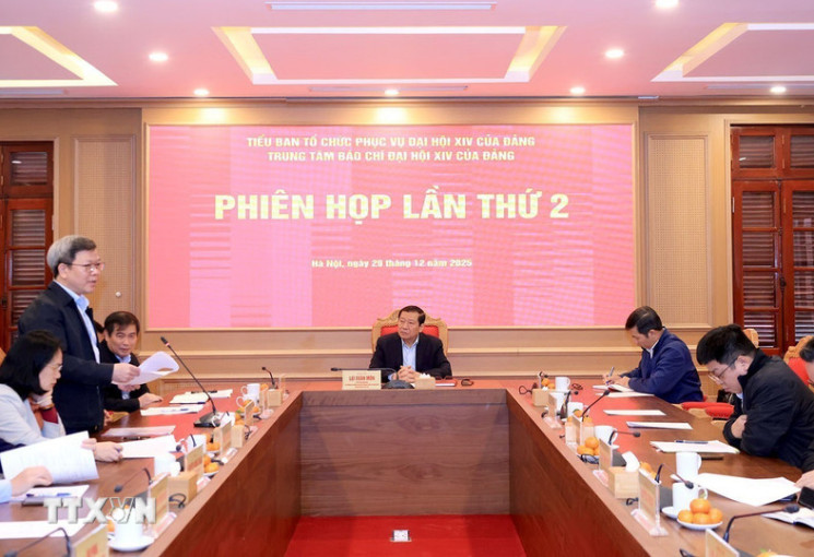 Khẩn trương triển khai nhiệm vụ của Trung tâm báo chí Đại hội XIV của Đảng