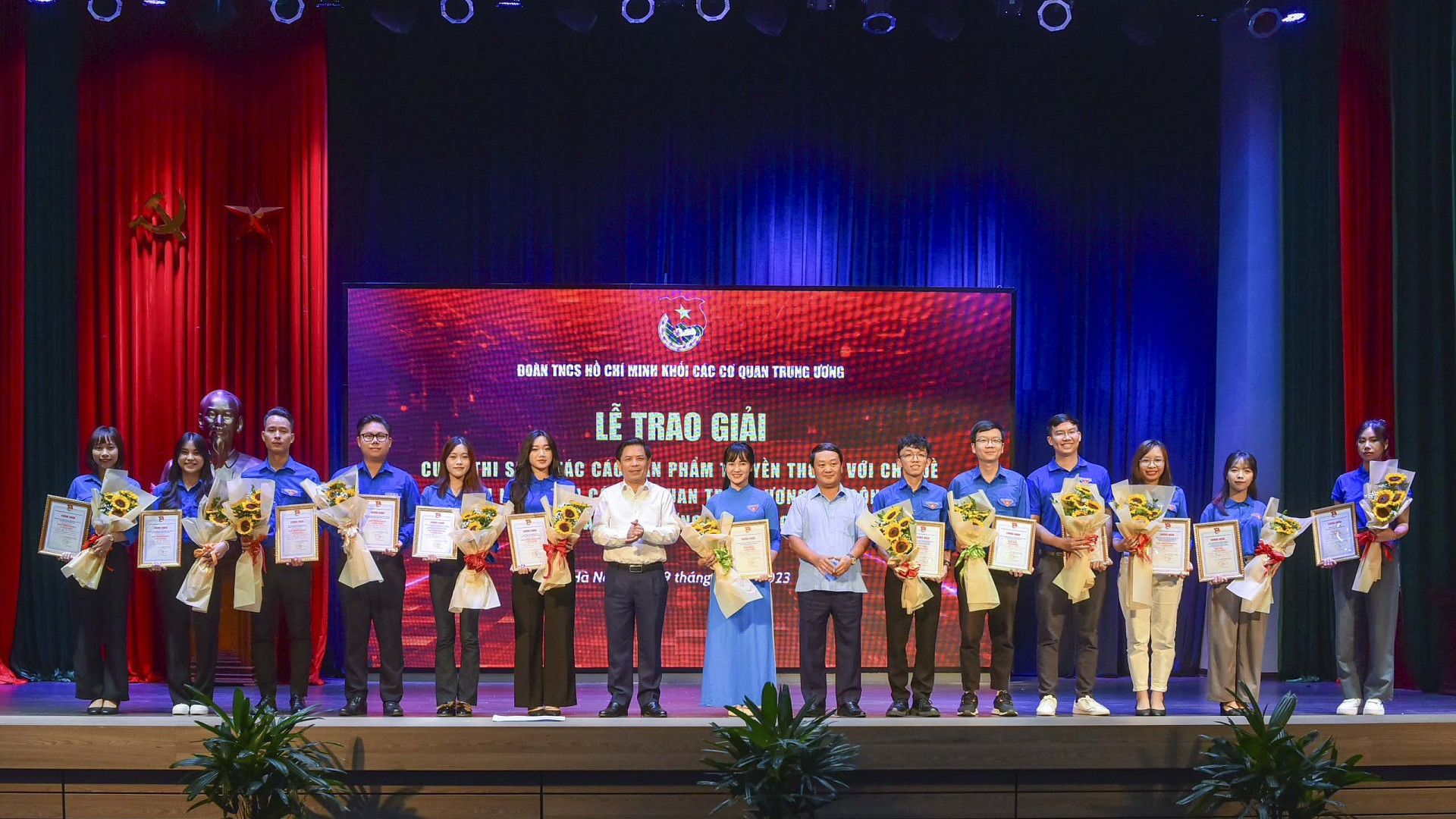 Đoàn Thanh niên VTV đạt 4 giải tại Cuộc thi sáng tác sản phẩm truyền thông về công tác bảo vệ nền tảng tư tưởng của Đảng năm 2023