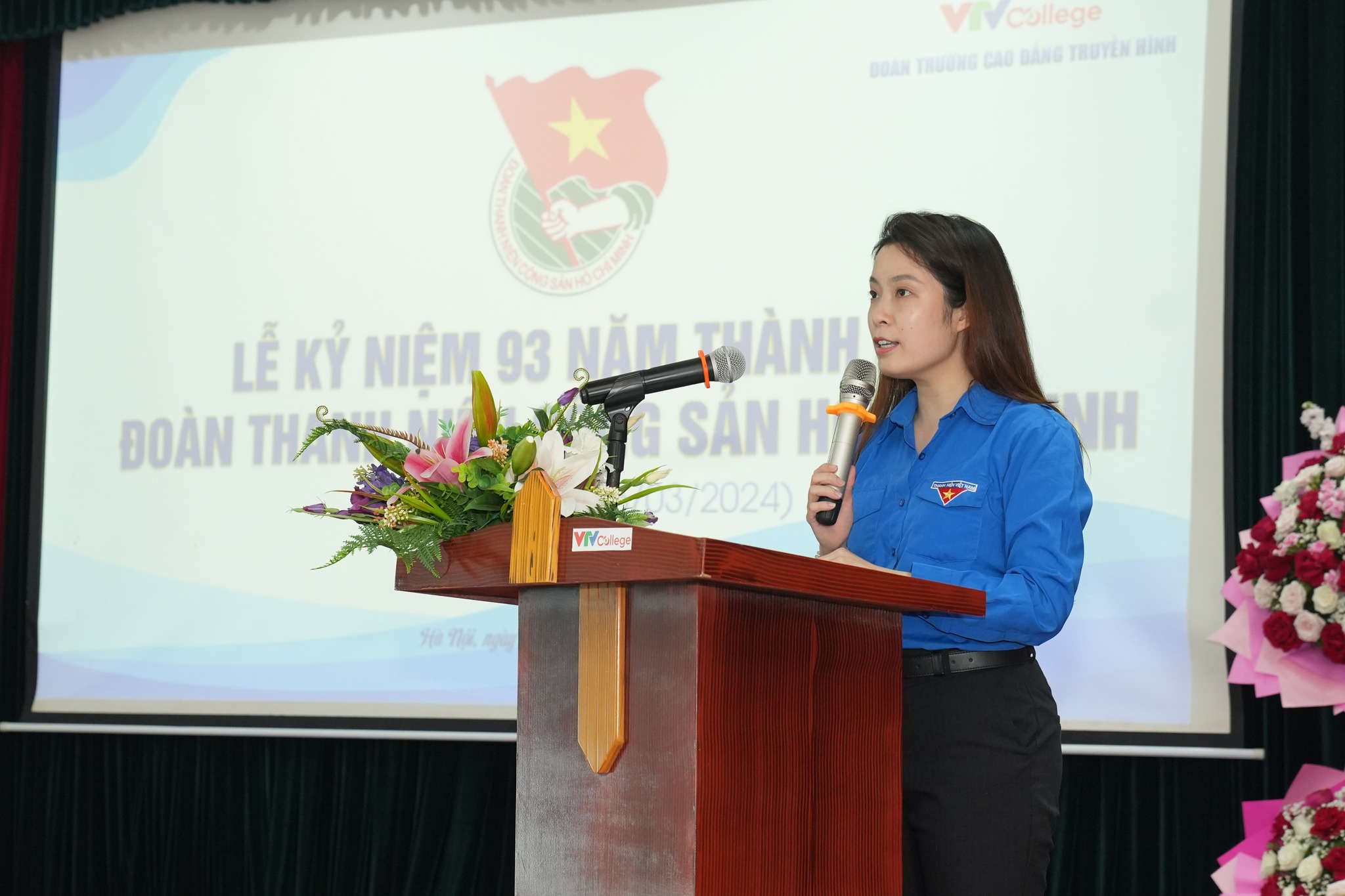 Bí thư Đoàn thanh niên VTV College Nguyễn Thu Trang