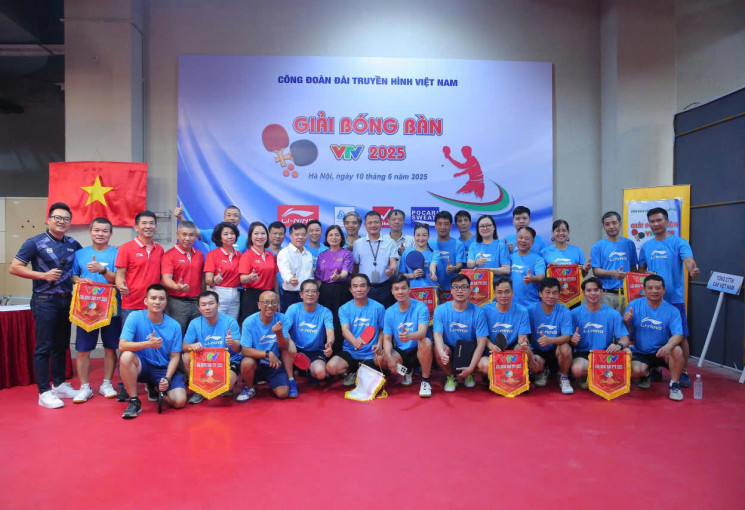 Giải bóng bàn VTV 2025: Kết nối nội lực, lan tỏa tinh thần đoàn kết