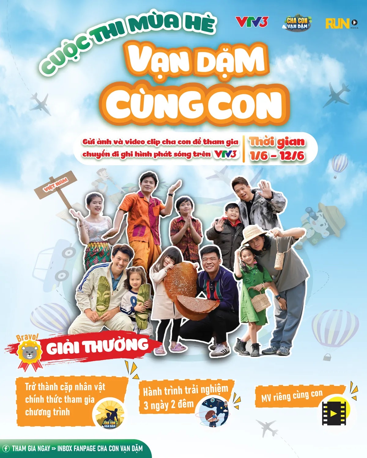 Cha con vạn dặm