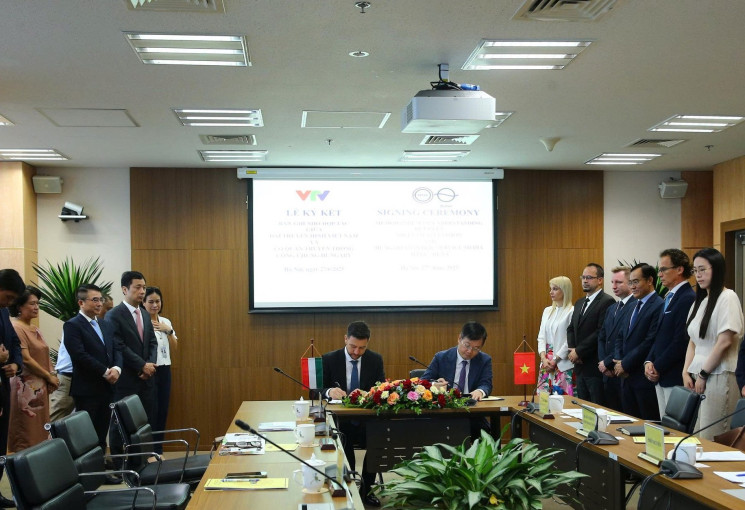 Tăng cường kết nối, mở rộng hợp tác truyền thông quốc tế giữa VTV và MTVA-DUNA (Hungary)