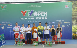 Giải Pickleball VTV mở rộng 2025 thành công tốt đẹp