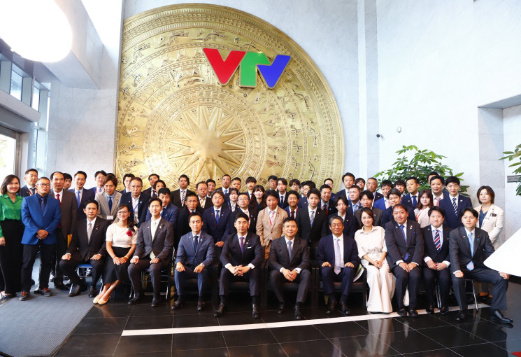 Phó Tổng Giám đốc Đỗ Thanh Hải tiếp đoàn đại biểu Ban Thanh niên Đảng Dân chủ Tự do Nhật Bản