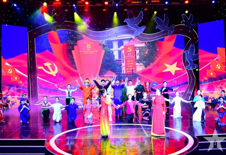 VTV1: THTT Lễ trao giải cuộc thi "Vững bước dưới cờ Đảng"