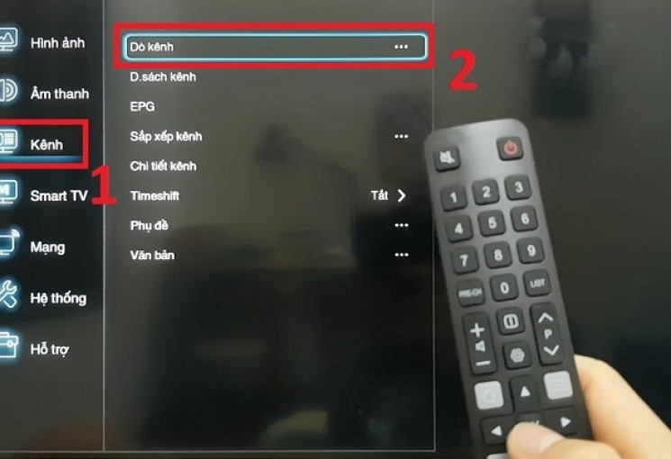 Thông báo về việc chuyển đổi kênh tần số phát sóng