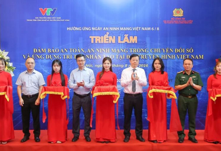 Triển lãm về đảm bảo an toàn, an ninh mạng tại Đài Truyền hình Việt Nam