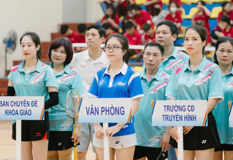 Các hoạt động thể thao của VTV mang lại không khí thi đua sôi nổi
