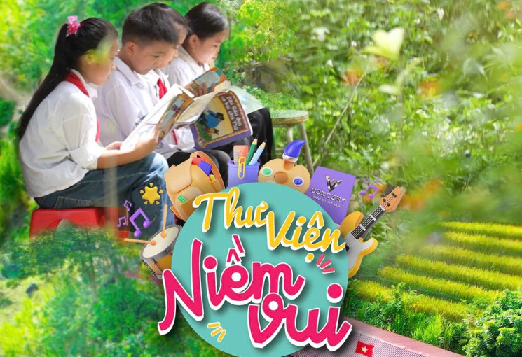 “Thư viện Niềm vui” lan tỏa giá trị nhân văn cùng V-Concert và V-Fest