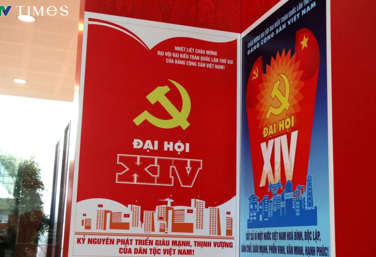 VTV thông báo việc tiếp sóng THTT Lễ Khai mạc, Bế mạc Đại hội XIV của Đảng