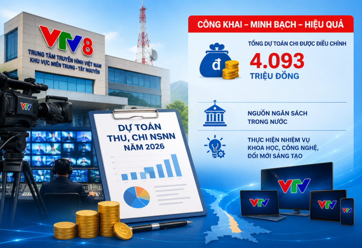 VTV8 công khai điều chỉnh dự toán thu, chi NSNN năm 2026