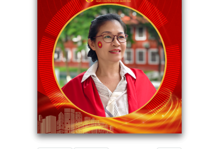 Hướng dẫn thay khung ảnh đại diện hưởng ứng Ngày Chuyển đổi số quốc gia 2025