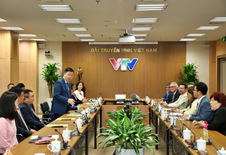 Đài THVN tiếp và làm việc với đoàn công tác Bộ Ngoại giao Cộng hòa Chile