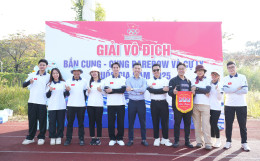 VTV Archery ghi dấu với 4 bộ huy chương tại Giải Vô địch Bắn cung - Cung Barebow và Cự ly quốc gia 2025