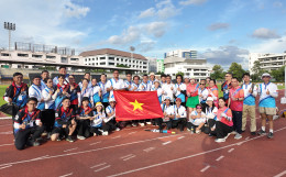 Đoàn Thanh niên VTV lọt vào vòng 1/16 Giải vô địch Bắn cung Barebow châu Á 2025