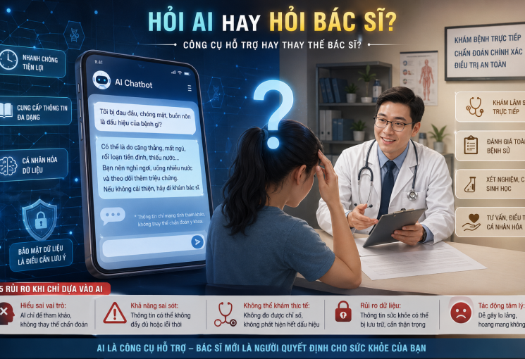 “Bác sĩ ảo” lên ngôi: Tiện lợi hay cái bẫy sức khỏe thời AI?