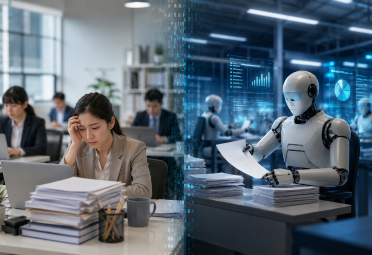 Khi AI tiếp quản văn phòng