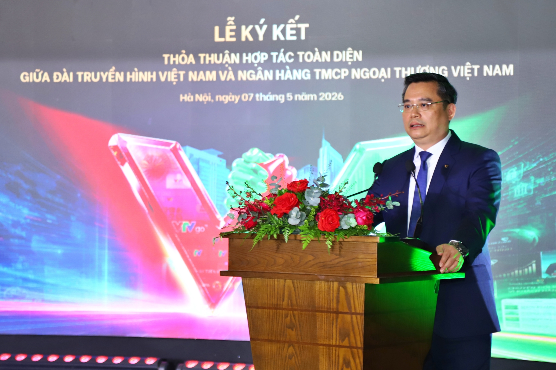 VTV ky ket Vietcombank