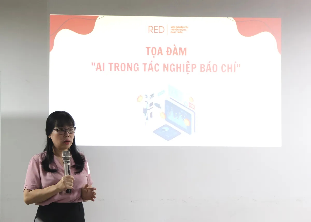 Toa dam AI trong tac nghiep bao chi