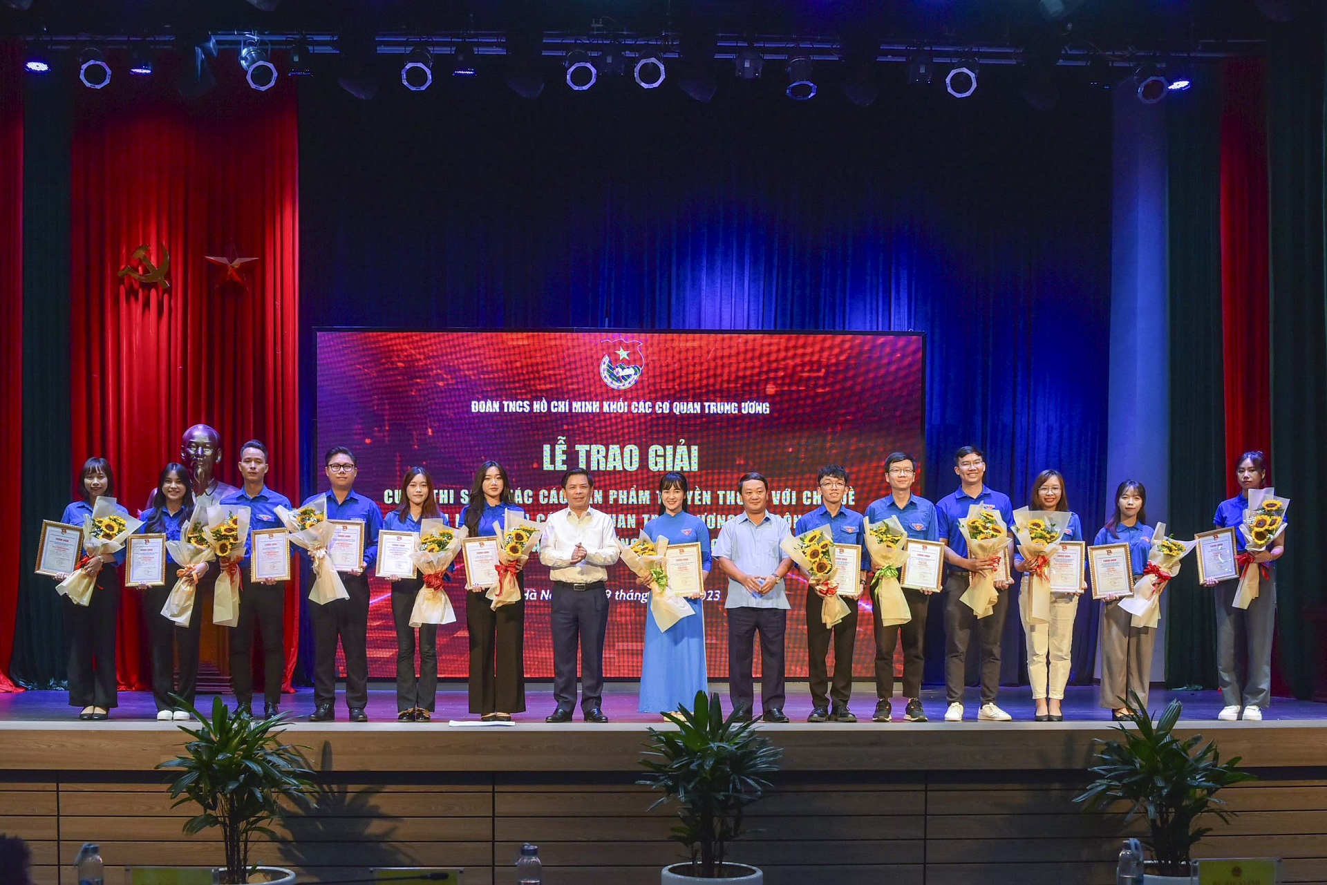 Đoàn Thanh niên VTV đạt 4 giải tại Cuộc thi sáng tác sản phẩm truyền thông về công tác bảo vệ nền tảng tư tưởng của Đảng năm 2023