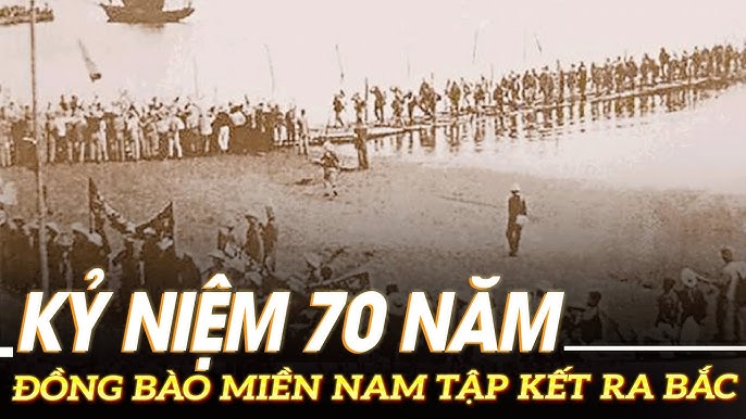 VTV1: Cầu truyền hình  kỷ niệm sự kiện 70 tập kết ra Bắc "Tình sâu nghĩa nặng"