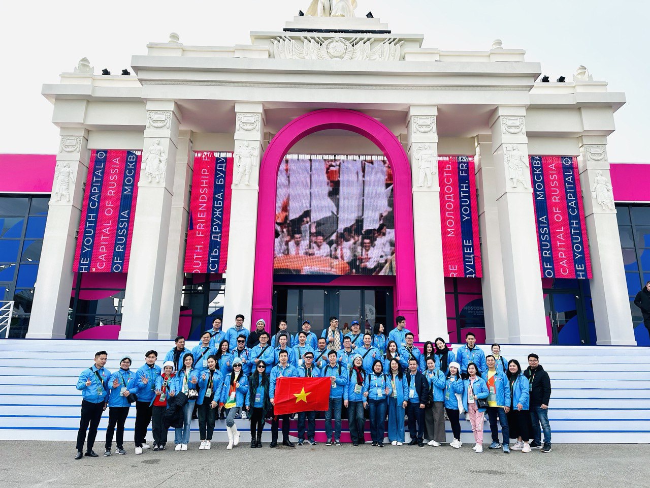 Đại biểu thanh niên VTV tham dự Liên hoan Thanh niên Thế giới 2024