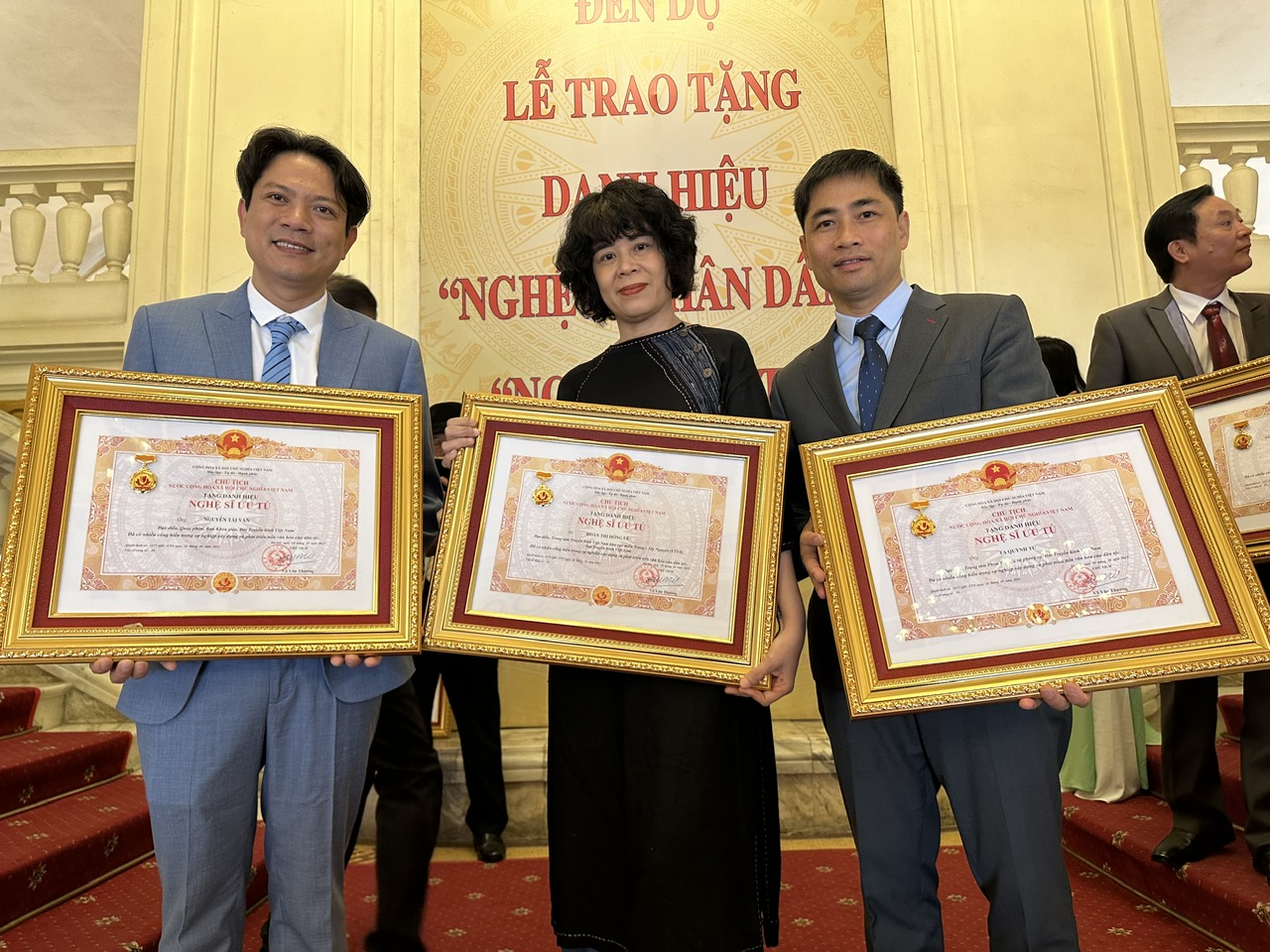 04 cá nhân của VTV được trao tặng danh hiệu Nghệ sĩ ưu tú