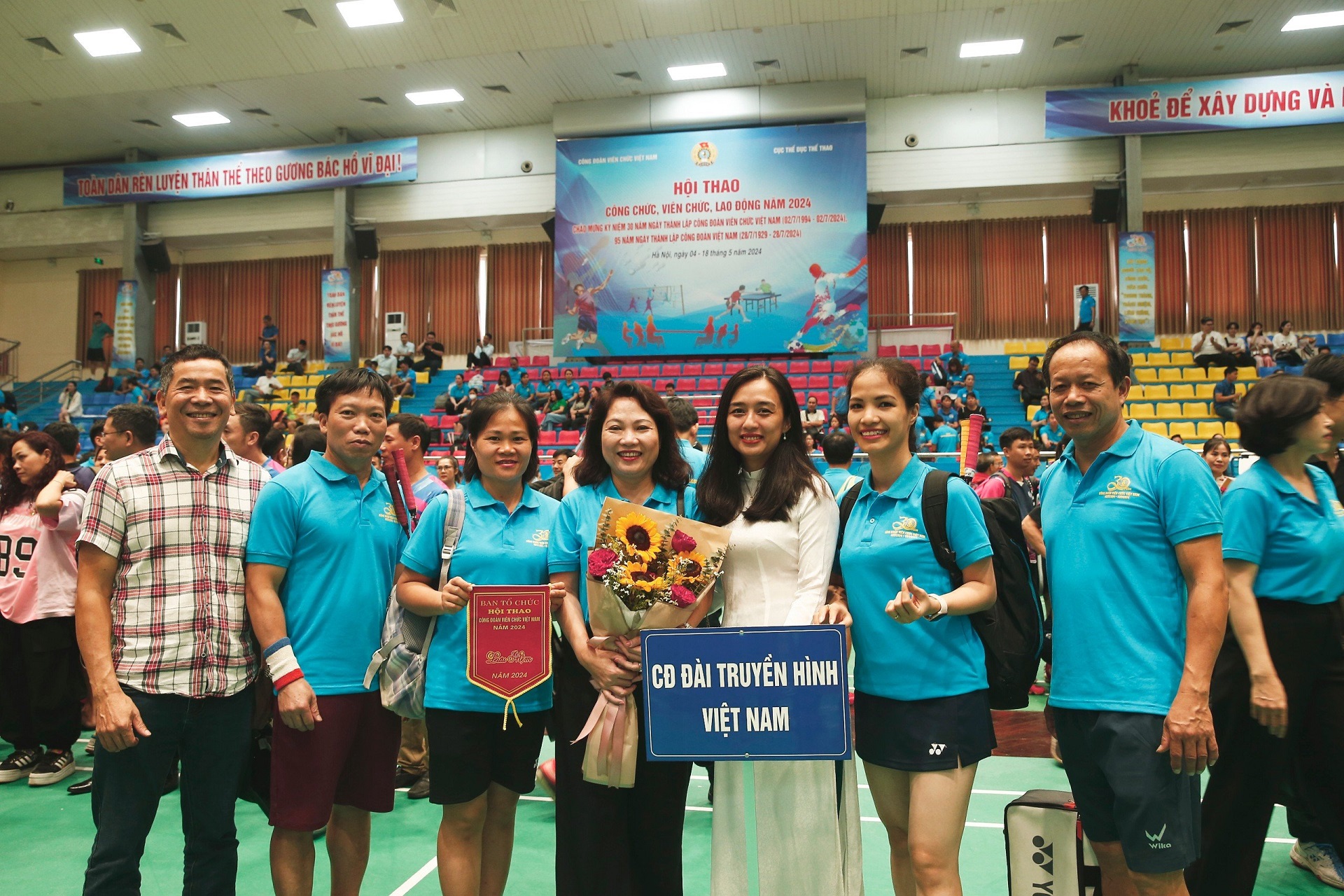 Công đoàn VTV tham gia Hội thao Công đoàn Viên chức Việt Nam năm 2024