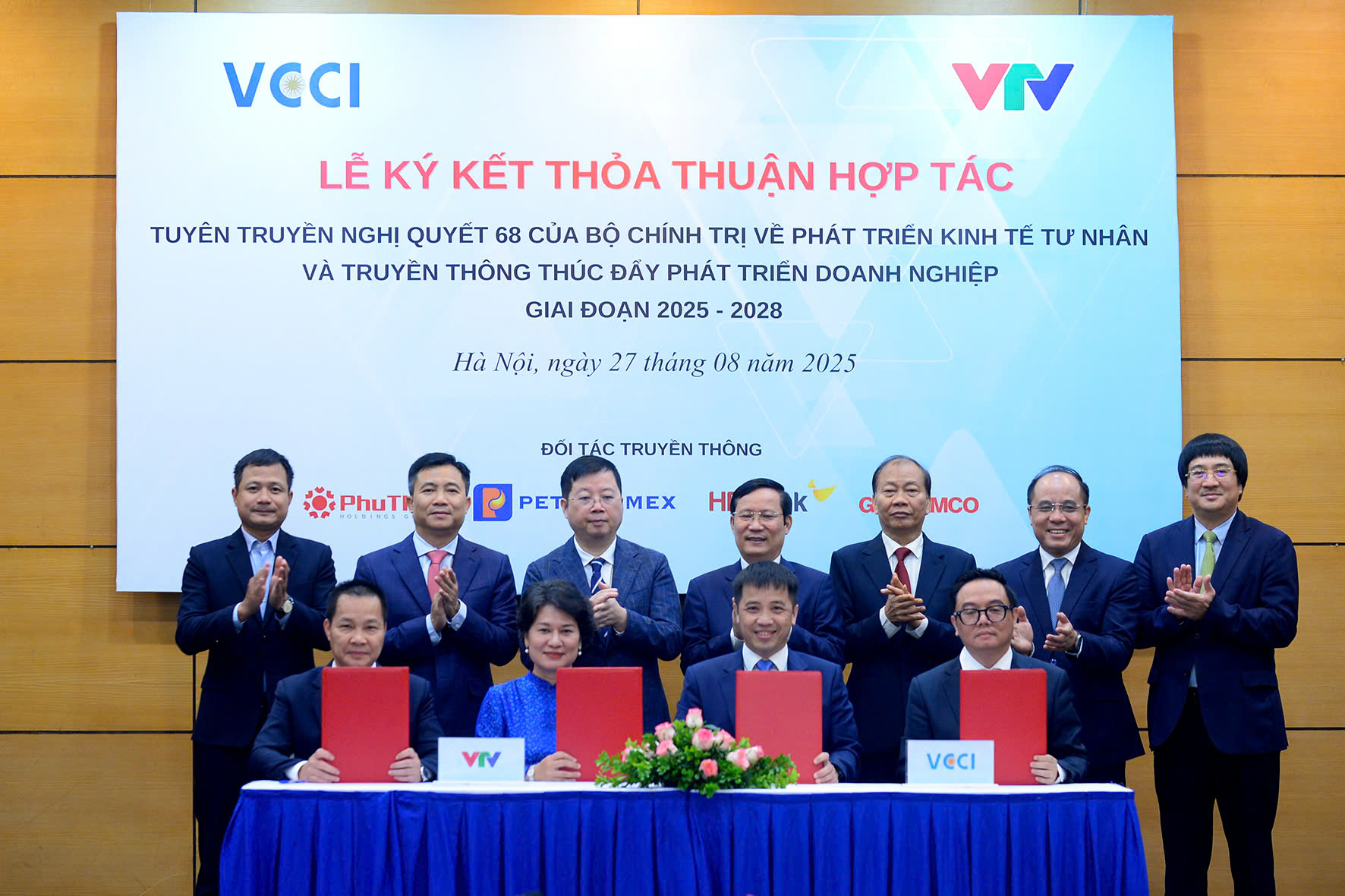 VTV và VCCI ký kết thỏa thuận hợp tác thúc đẩy phát triển doanh nghiệp giai đoạn 2025 – 2028
