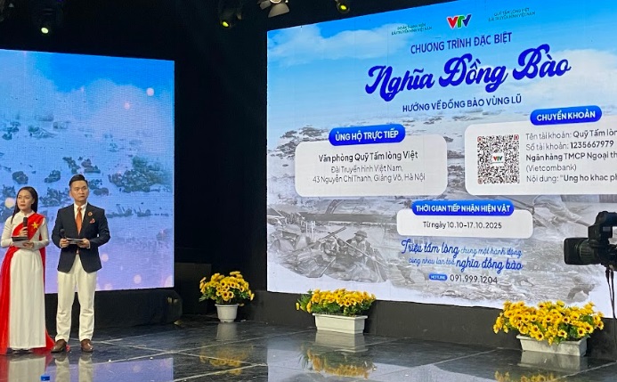 “Nghĩa đồng bào”: Cùng VTV chung tay vì đồng bào vùng lũ