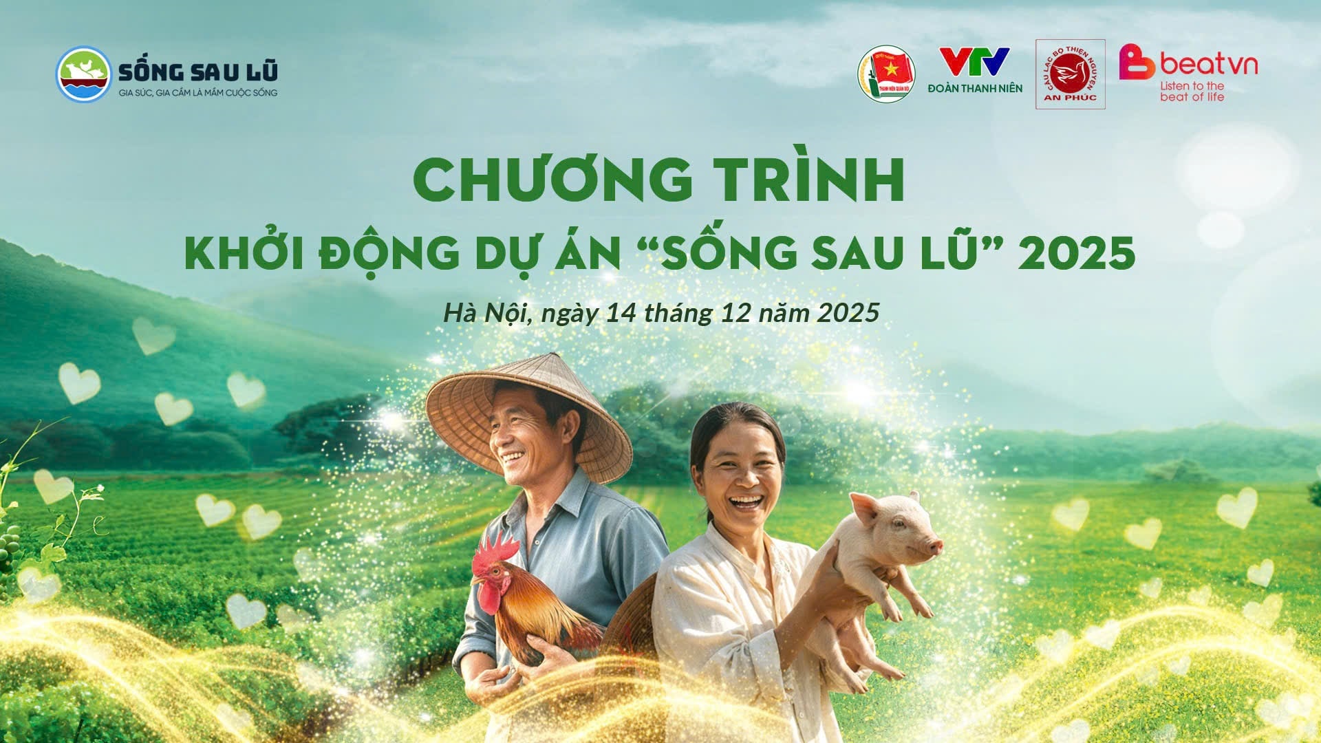 Đoàn Thanh niên VTV đồng hành cùng người dân khôi phục sinh kế sau thiên tai