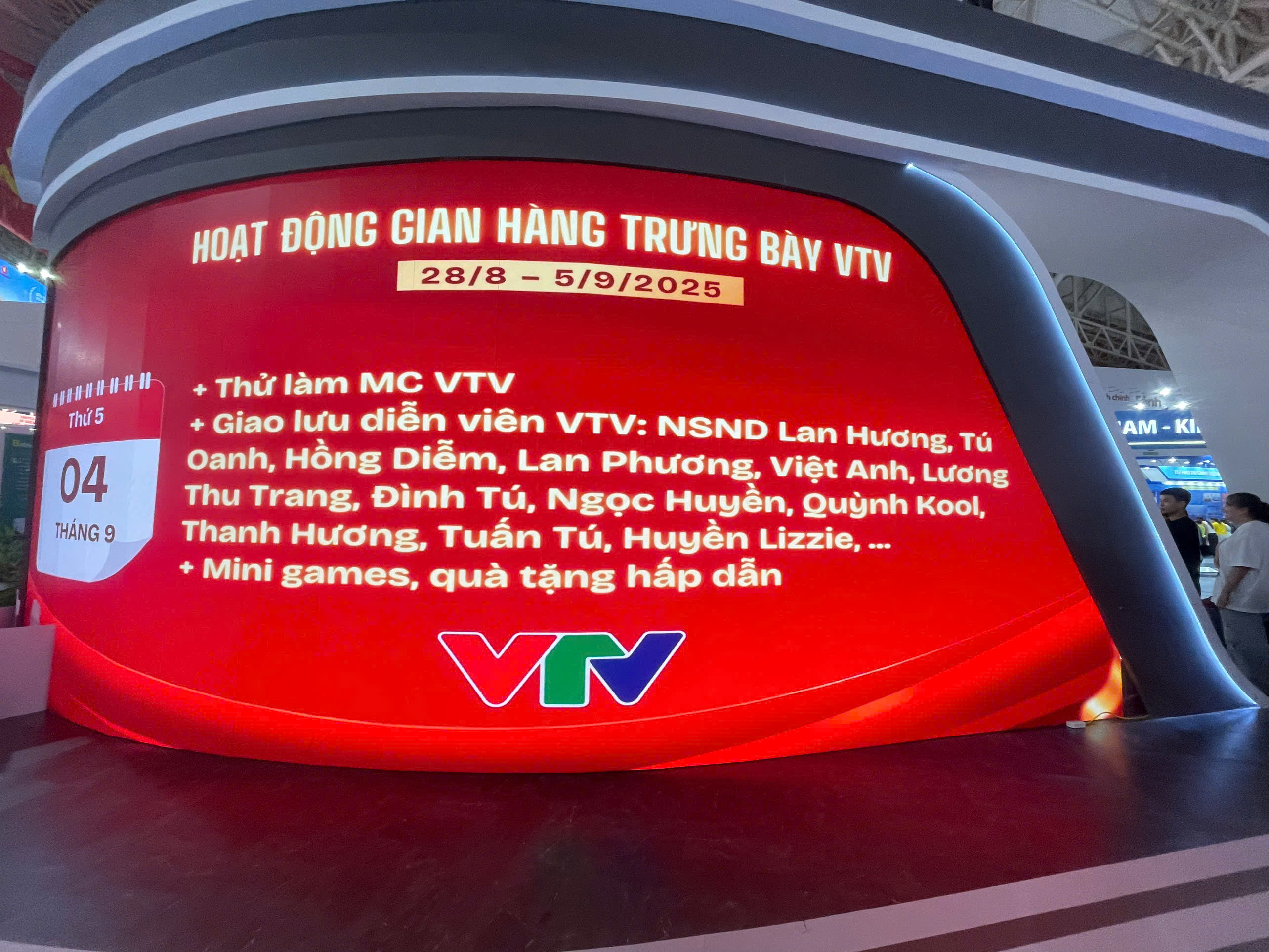 VTV tại Triển lãm Thành tựu 80 năm: Hành trình văn hóa trong kỷ nguyên số