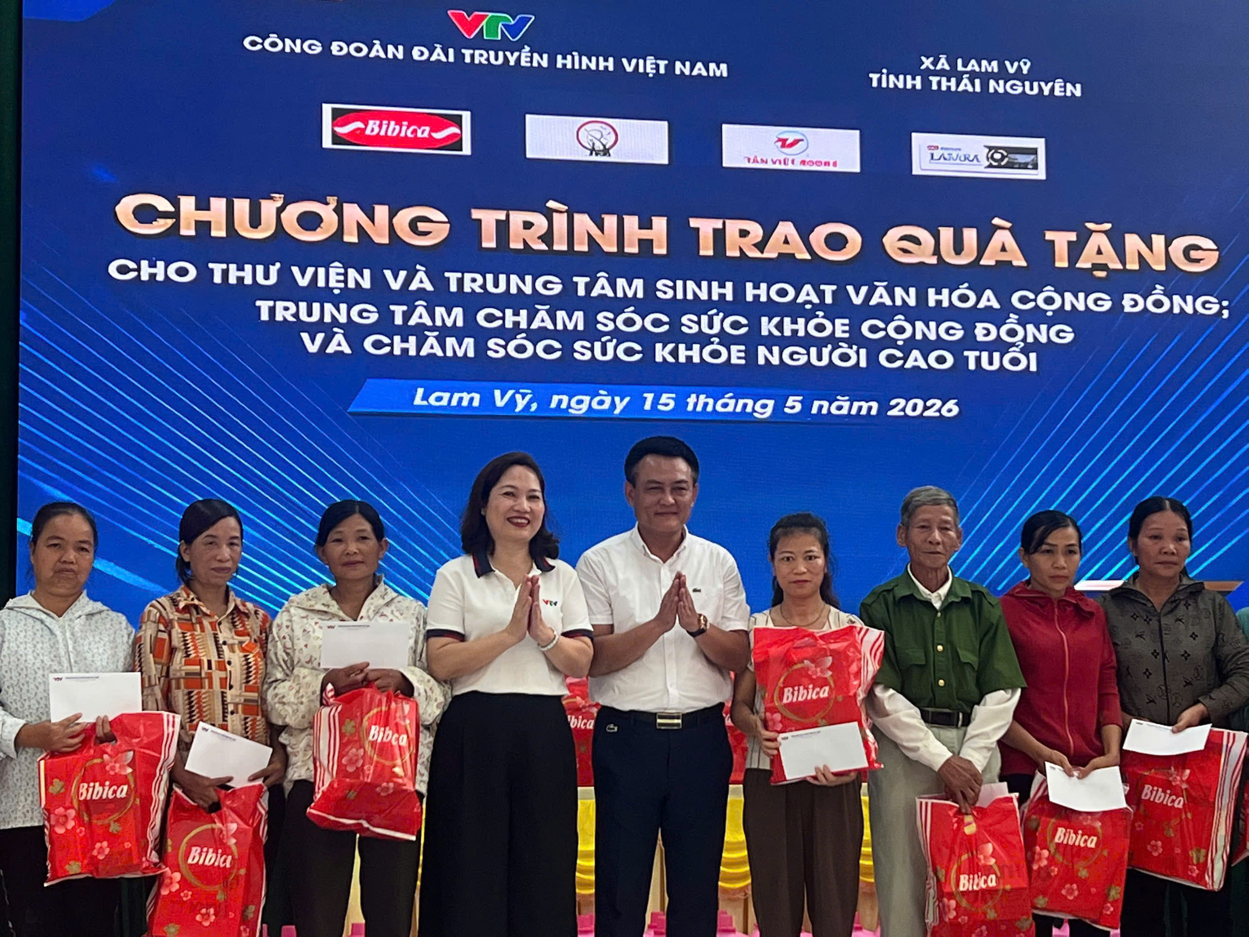 Công đoàn Đài THVN kết nối những tấm lòng vì xã nghèo Lam Vỹ