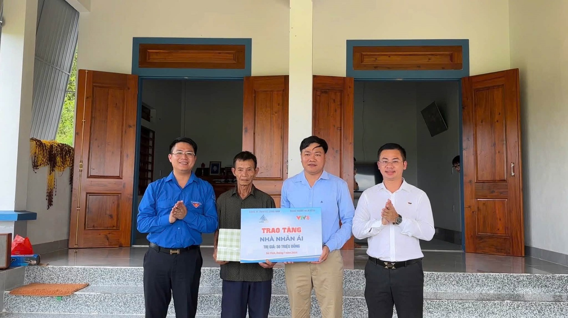 Tuổi trẻ VTV8 chung tay dựng mái ấm nghĩa tình