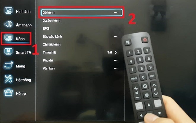 Thông báo về việc chuyển đổi kênh tần số phát sóng