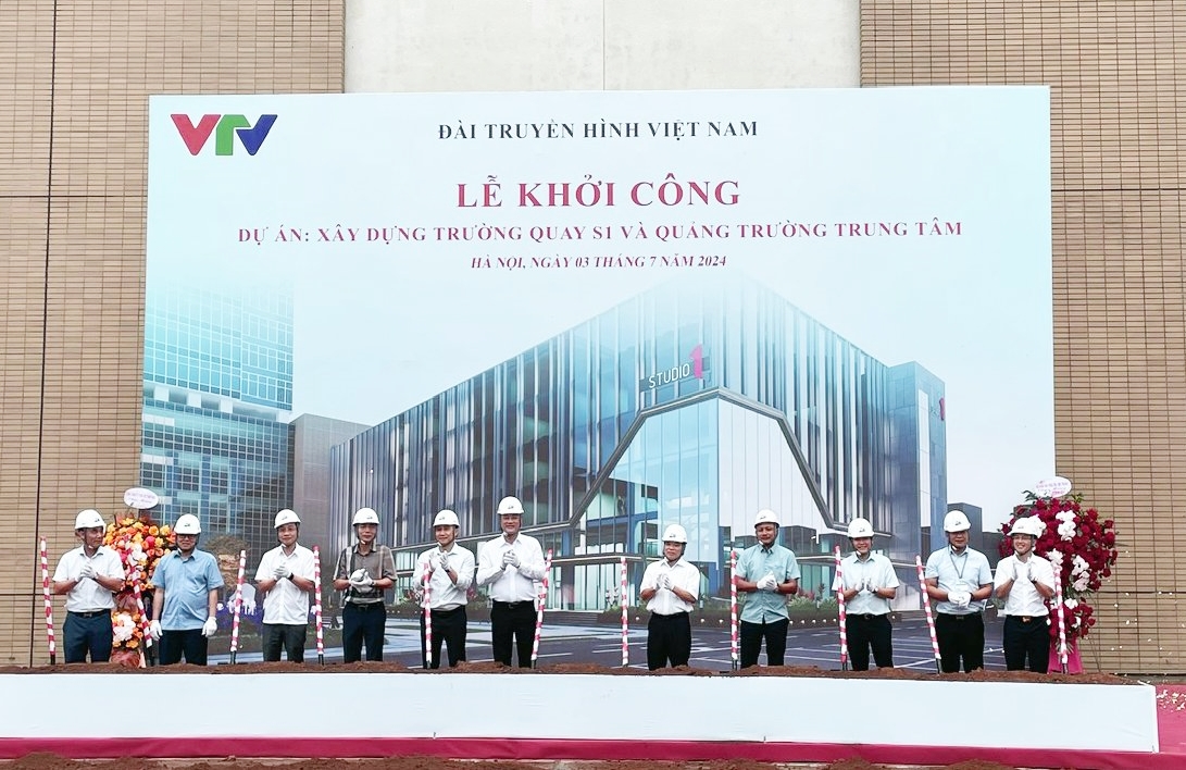 Khởi công dự án Trường quay S1 và Quảng trường trung tâm