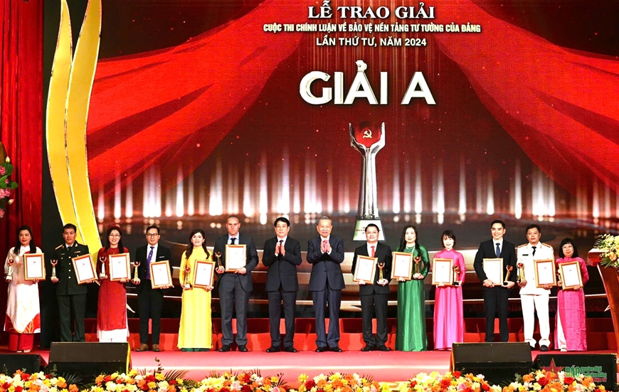 THTT Lễ trao giải cuộc thi Chính luận về Bảo vệ nền tảng tư tưởng của Đảng lần thứ Năm - 2025 (20h10, VTV1)