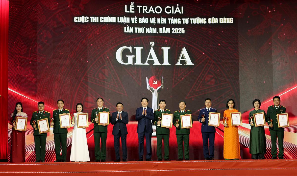 Đài THVN đoạt 1 giải A Cuộc thi Chính luận về Bảo vệ nền tảng tư tưởng của Đảng lần thứ Năm - năm 2025