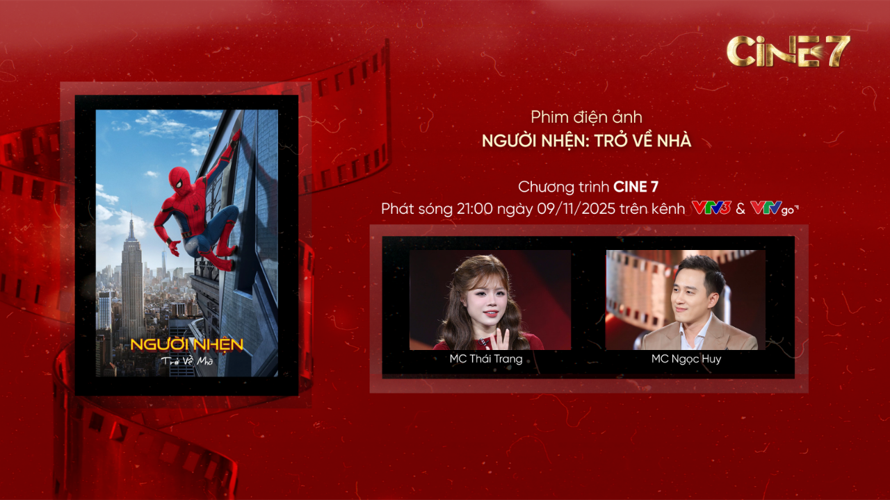 “Cine7” trở lại trên VTV3: Cánh cửa mở ra thế giới điện ảnh đa sắc