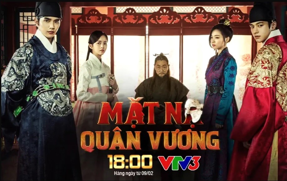 Phim cổ trang Hàn Quốc "Mặt nạ quân vương" lên sóng VTV3