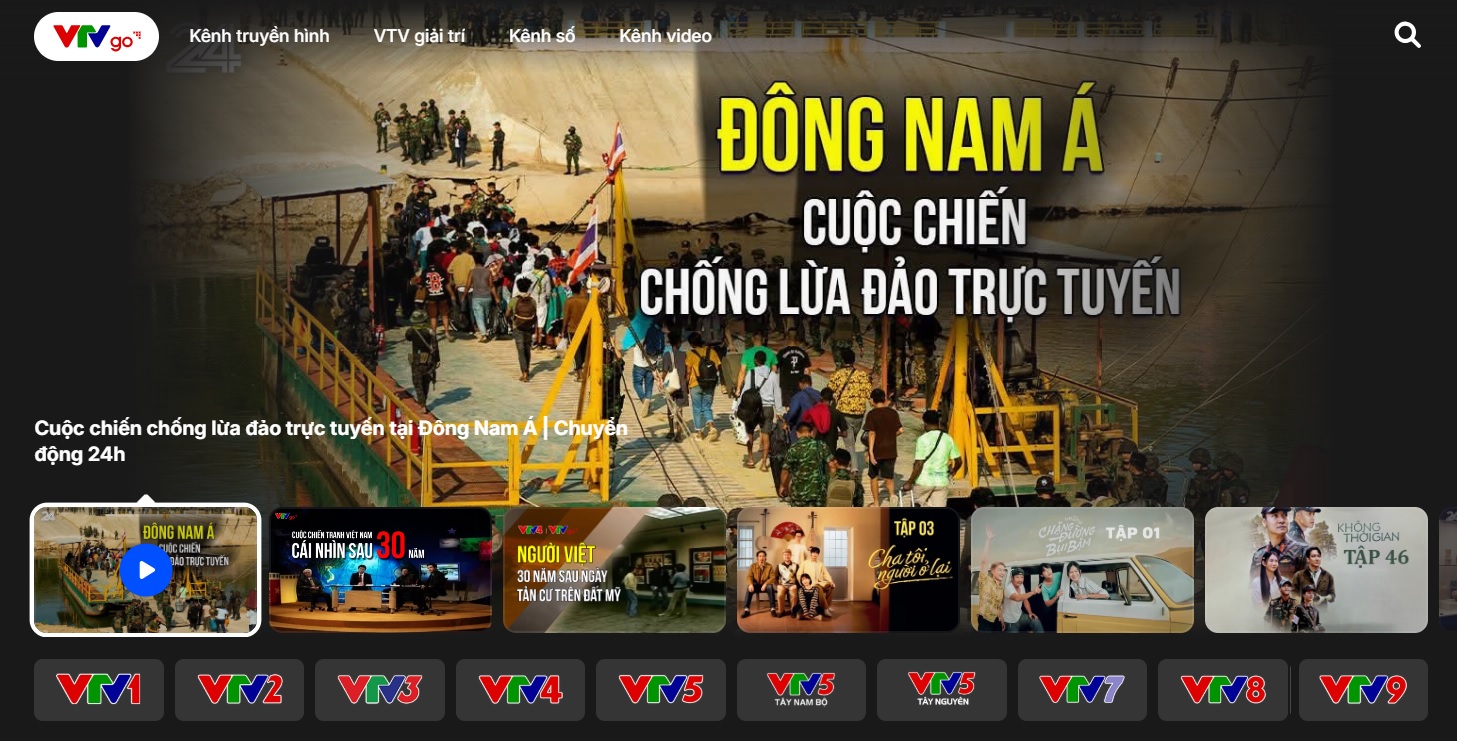 Nền tảng Truyền hình số Quốc gia VTVgo ra mắt phiên bản mới