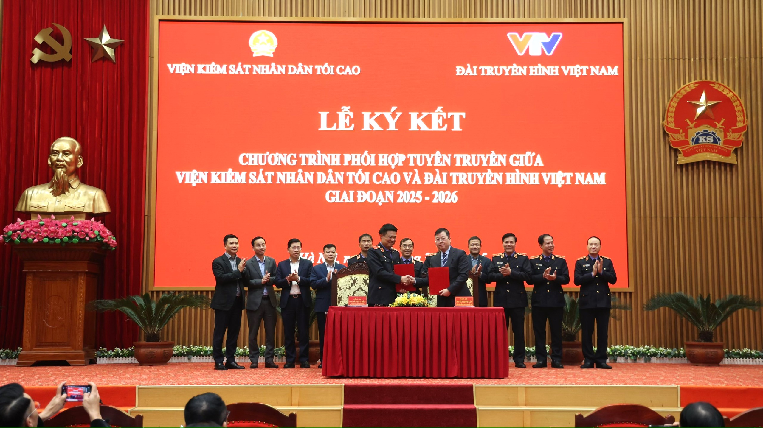 Đài THVN và Viện KSND tối cao hợp tác tuyên truyền giai đoạn 2025 - 2026
