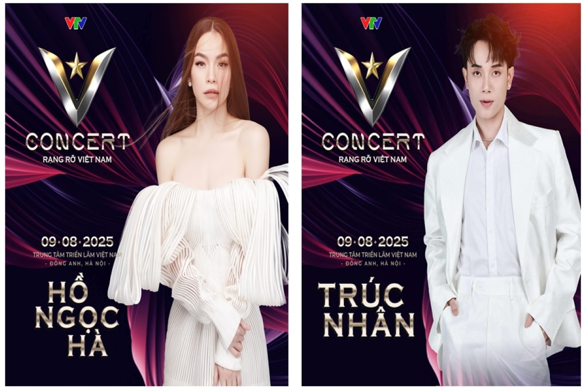 Hồ Ngọc Hà, Trúc Nhân chính thức góp mặt tại “V Concert - Rạng rỡ Việt Nam”'