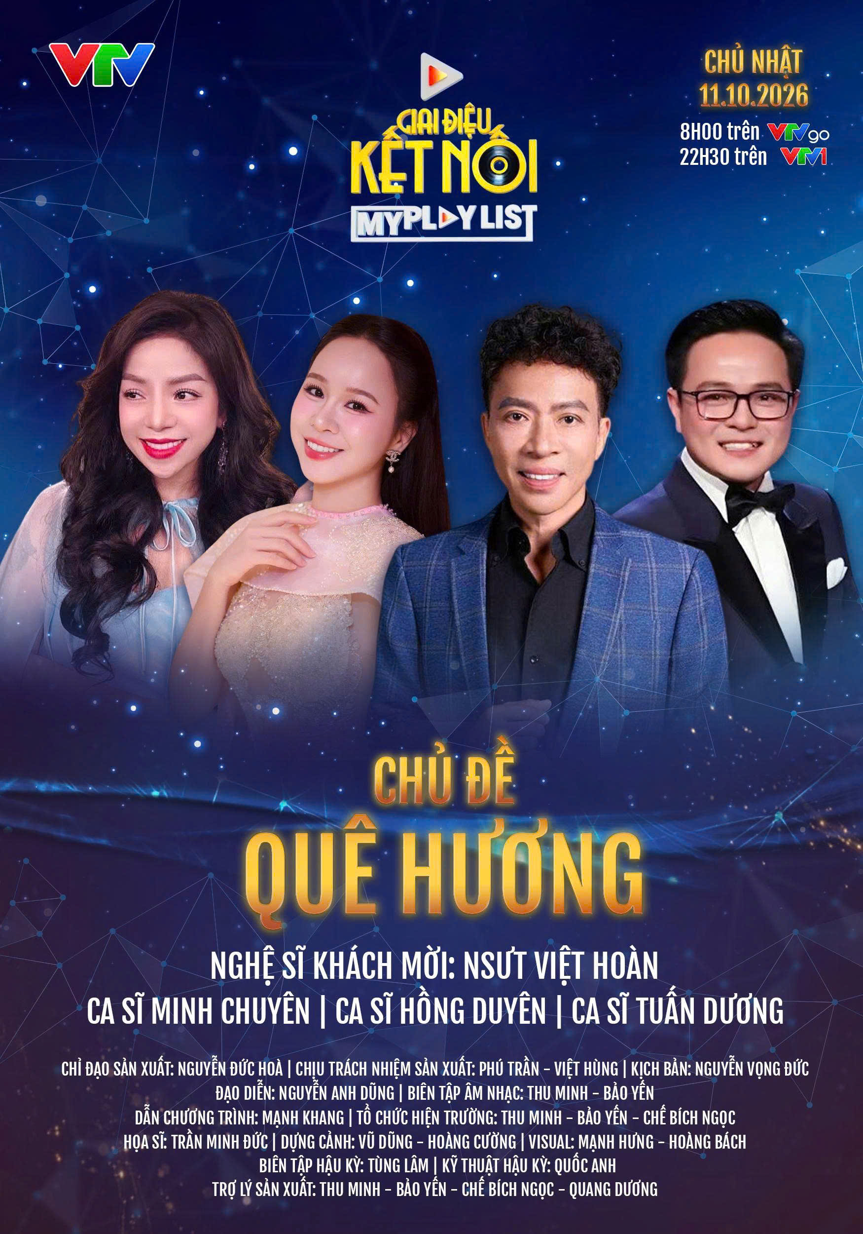 “Giai điệu kết nối” ưu tiên phát sóng trên VTVgo từ ngày 11/10