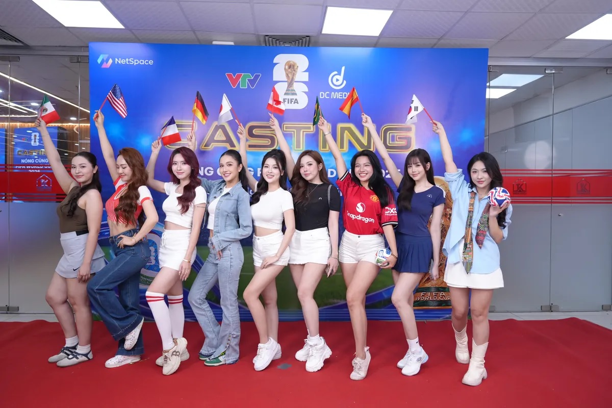 Hơn 120 thí sinh tham gia casting Nóng cùng FIFA World Cup 2026™