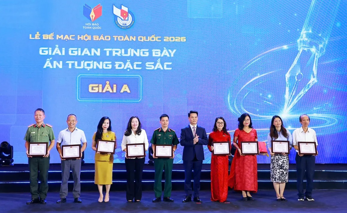 Đài Truyền hình Việt Nam giành 2 giải A tại Hội báo Toàn quốc 2026