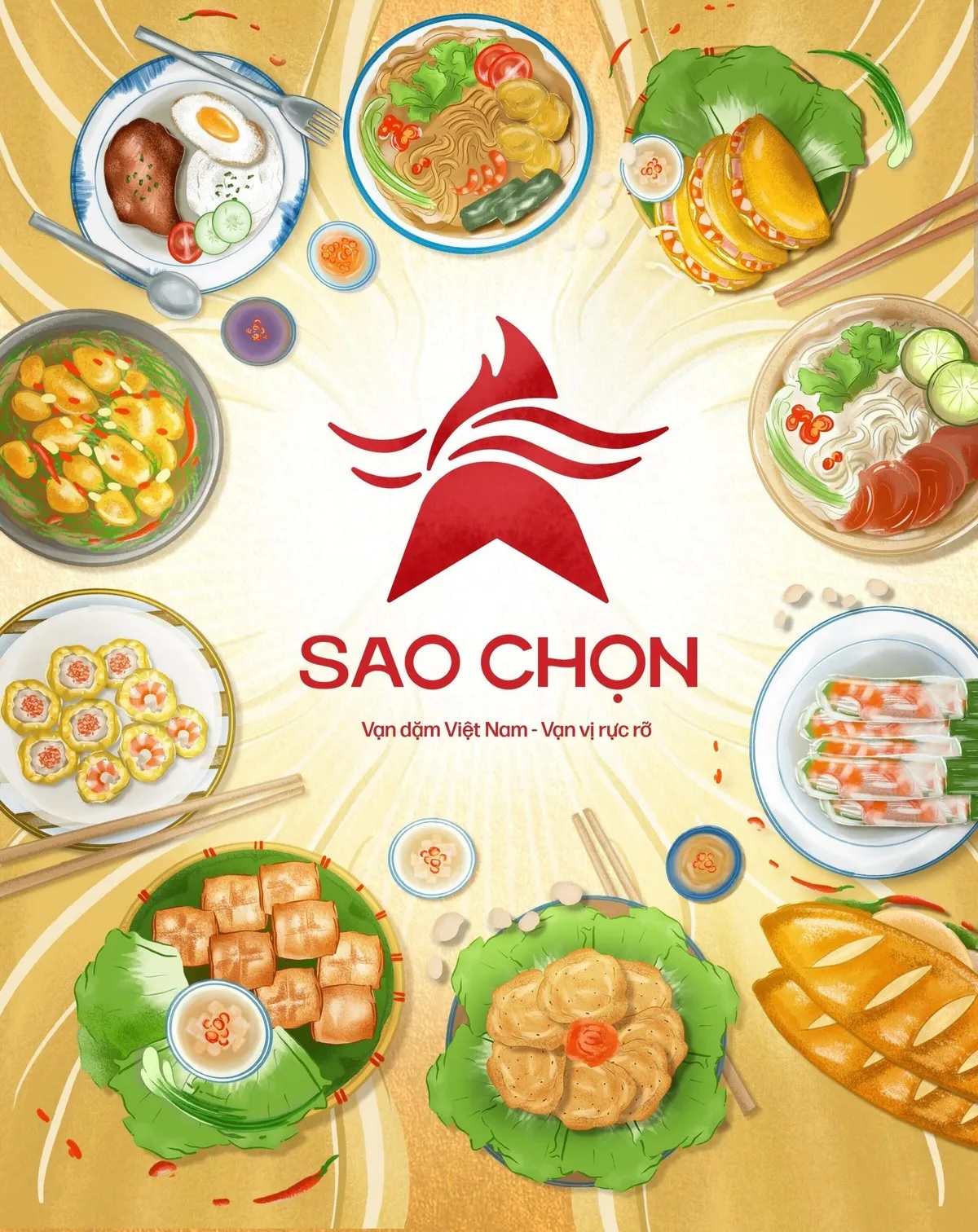 Sao Chọn: Hành trình khám phá ẩm thực Việt lên sóng VTV8