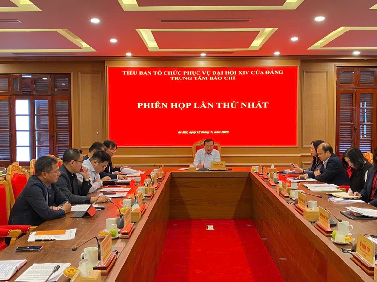 Trung tâm Báo chí Đại hội XIV của Đảng tổ chức phiên họp thứ nhất