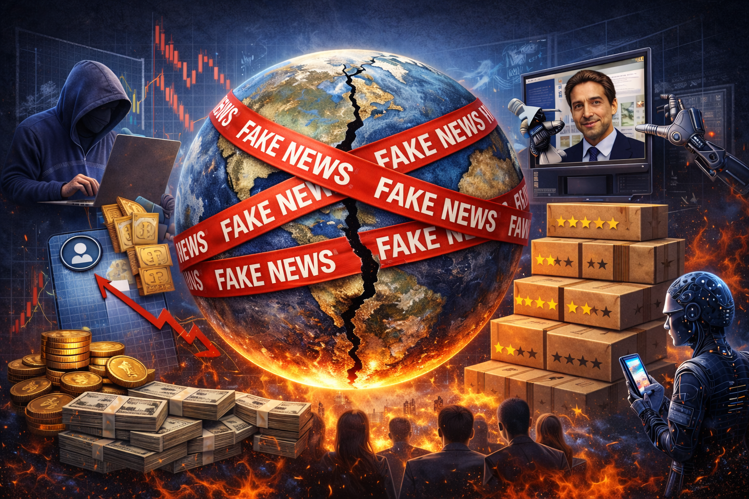 Tin giả gây thiệt hại hơn 417 tỷ USD mỗi năm